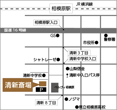 アクセスマップ（地図）